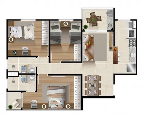 imagem 4 - Apartamento - Padrão imagem 4 - Apartamento - Padrão