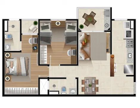 imagem 4 - Apartamento - Padrão imagem 4 - Apartamento - Padrão